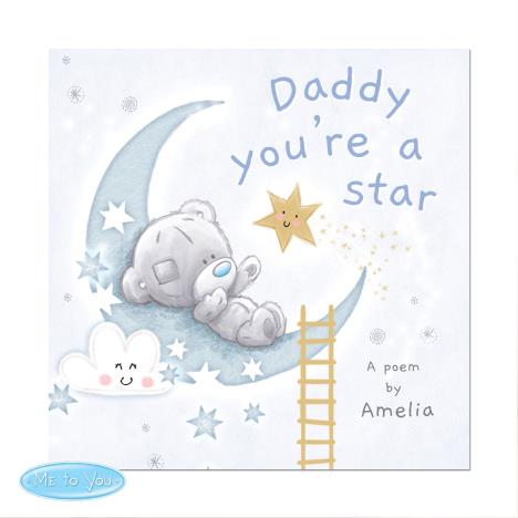 Personalised Tiny Tatty Teddy Daddy You're A Star Book £12.99